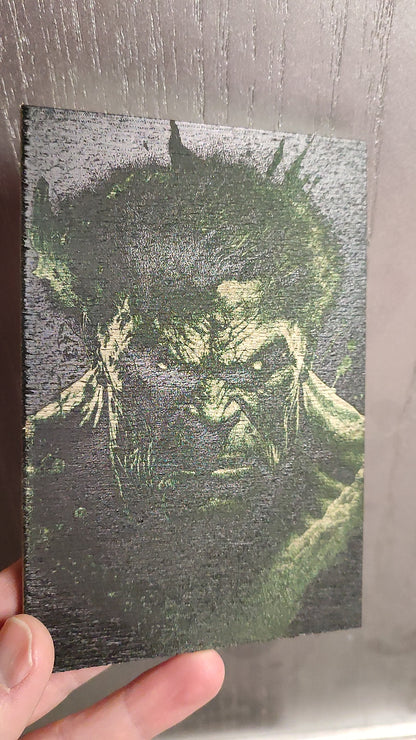 Hulk - Marvel - Wood Engraving