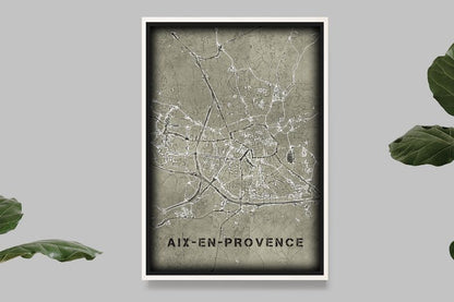 Aix-en-Provence - Carte Western