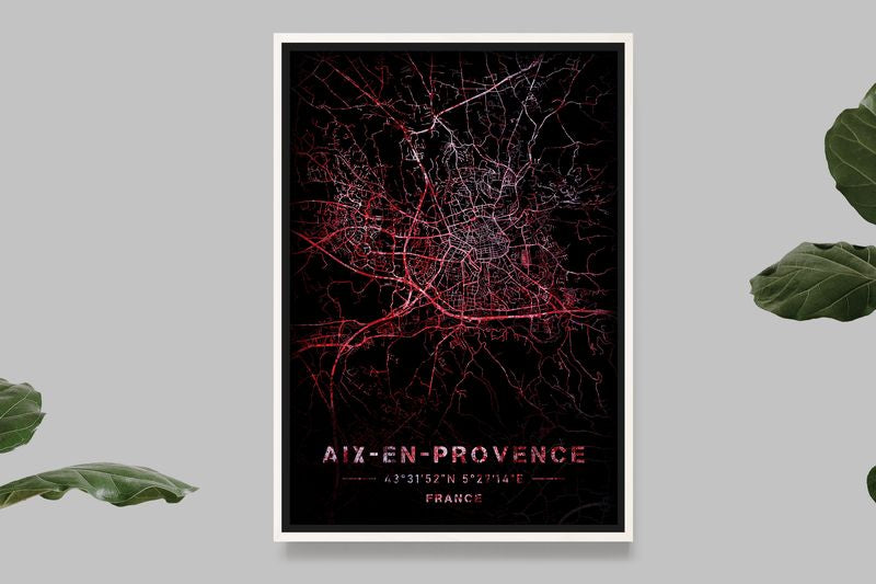 Aix-en-Provence - Carte Rouge
