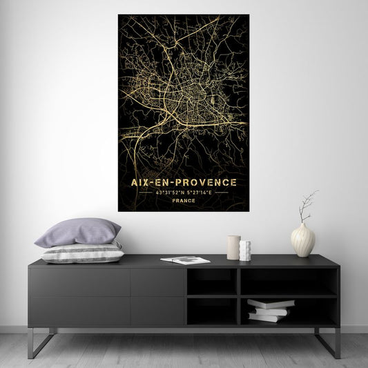 Aix-en-Provence - Carte Gold