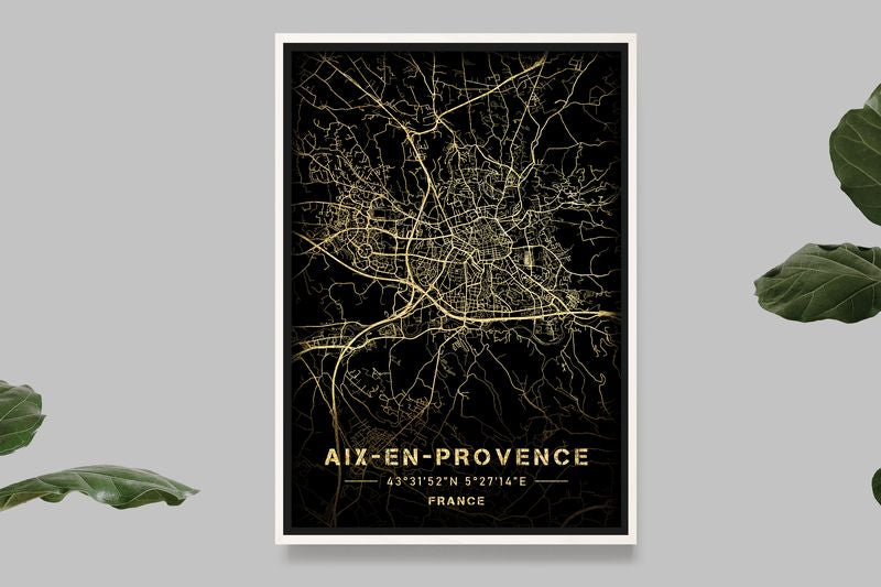 Aix-en-Provence - Carte Gold