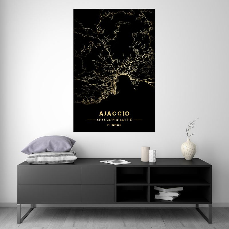 Ajaccio - Carte Gold