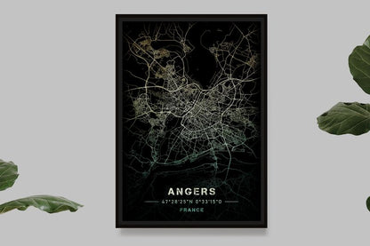 Angers - Yellow and Green Card