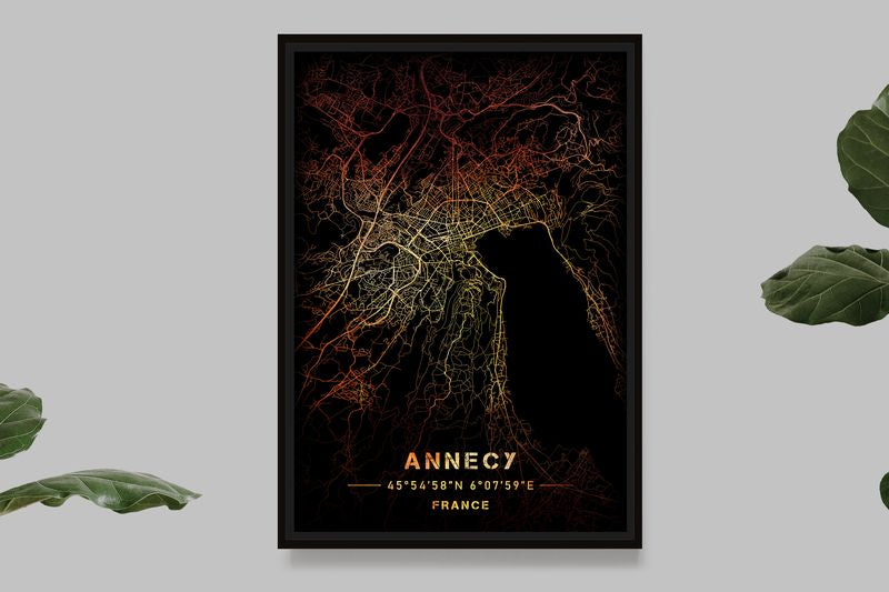Annecy - Orange card