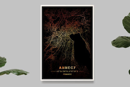 Annecy - Orange card
