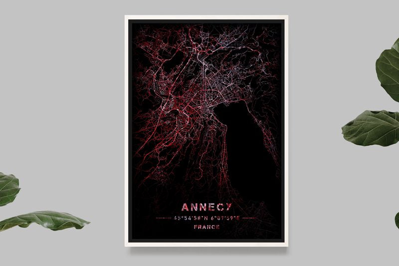 Annecy - Carte Rouge