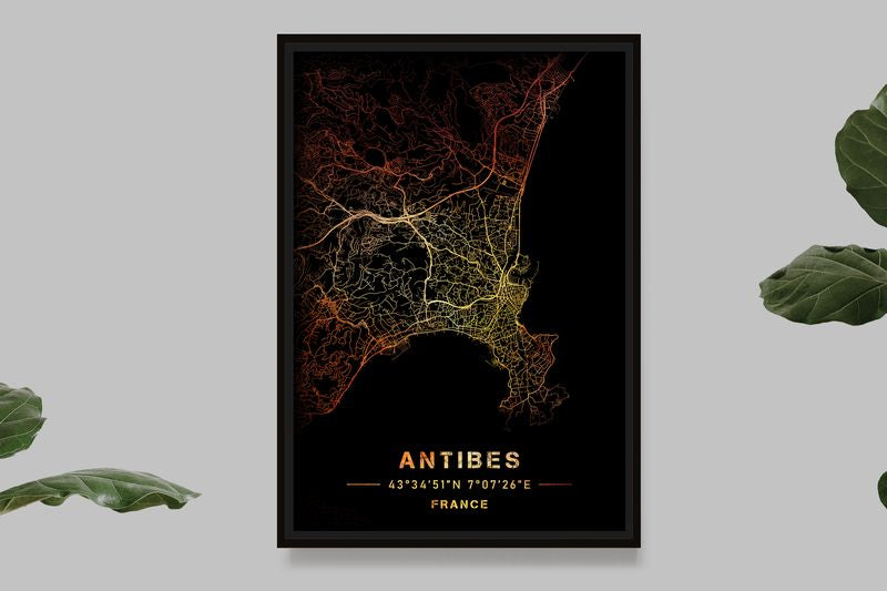 Antibes - Orange Card