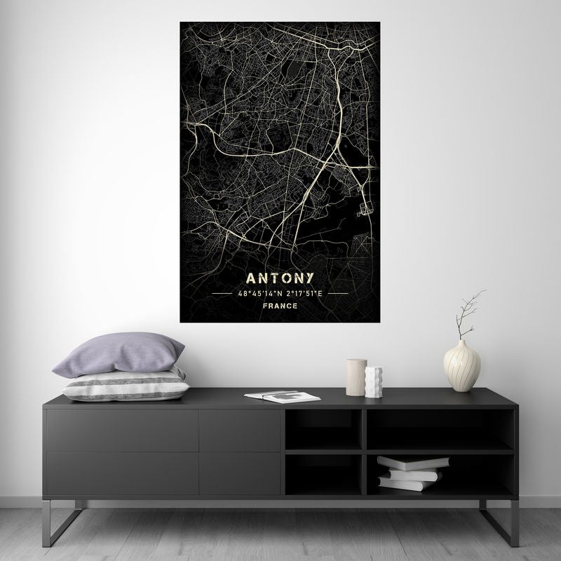 Antony - Carte Noir et Blanc