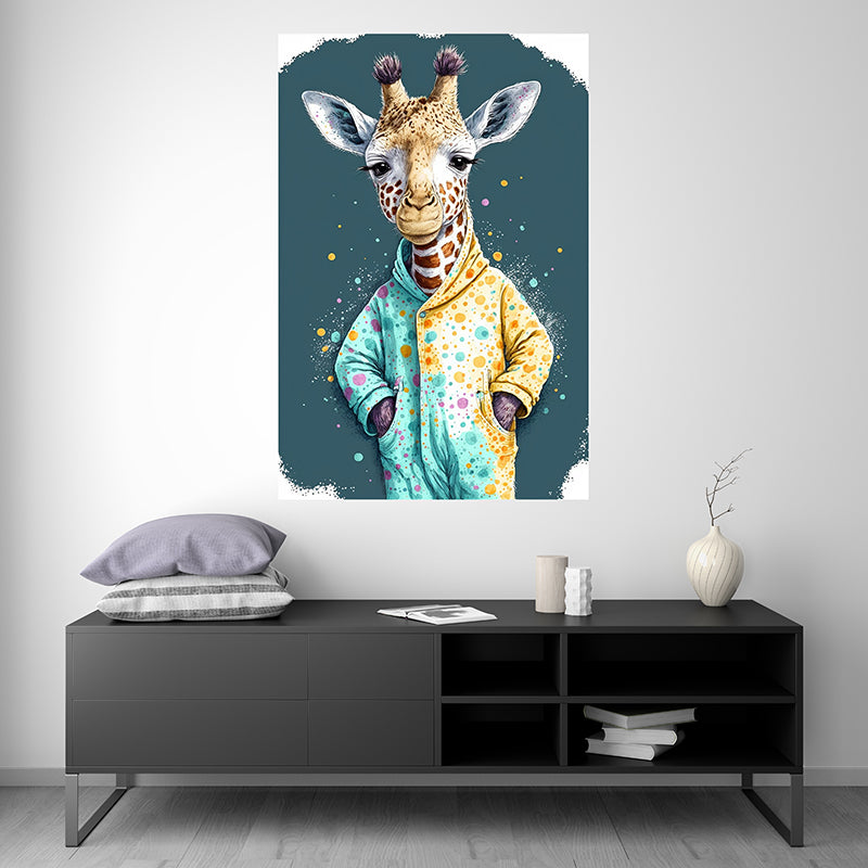 Giraffe - Splash Paint