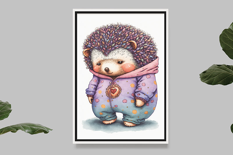 Hedgehog - Splash Paint