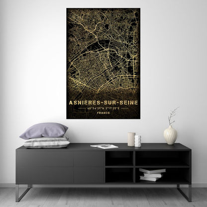 Asnières-sur-Seine - Carte Gold