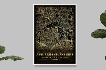 Asnières-sur-Seine - Carte Gold