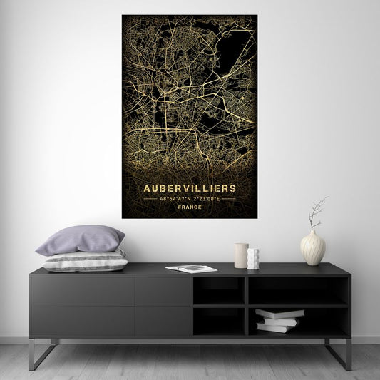 Aubervilliers - Carte Gold