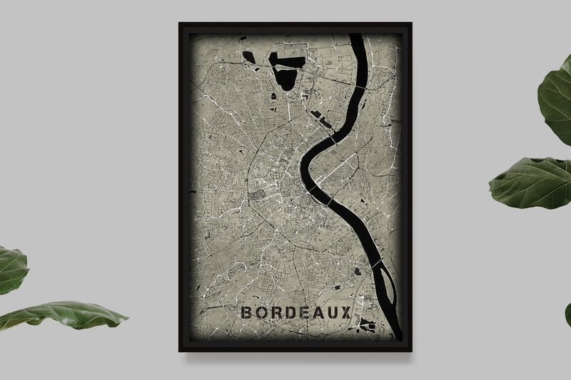 Bordeaux - Carte Western
