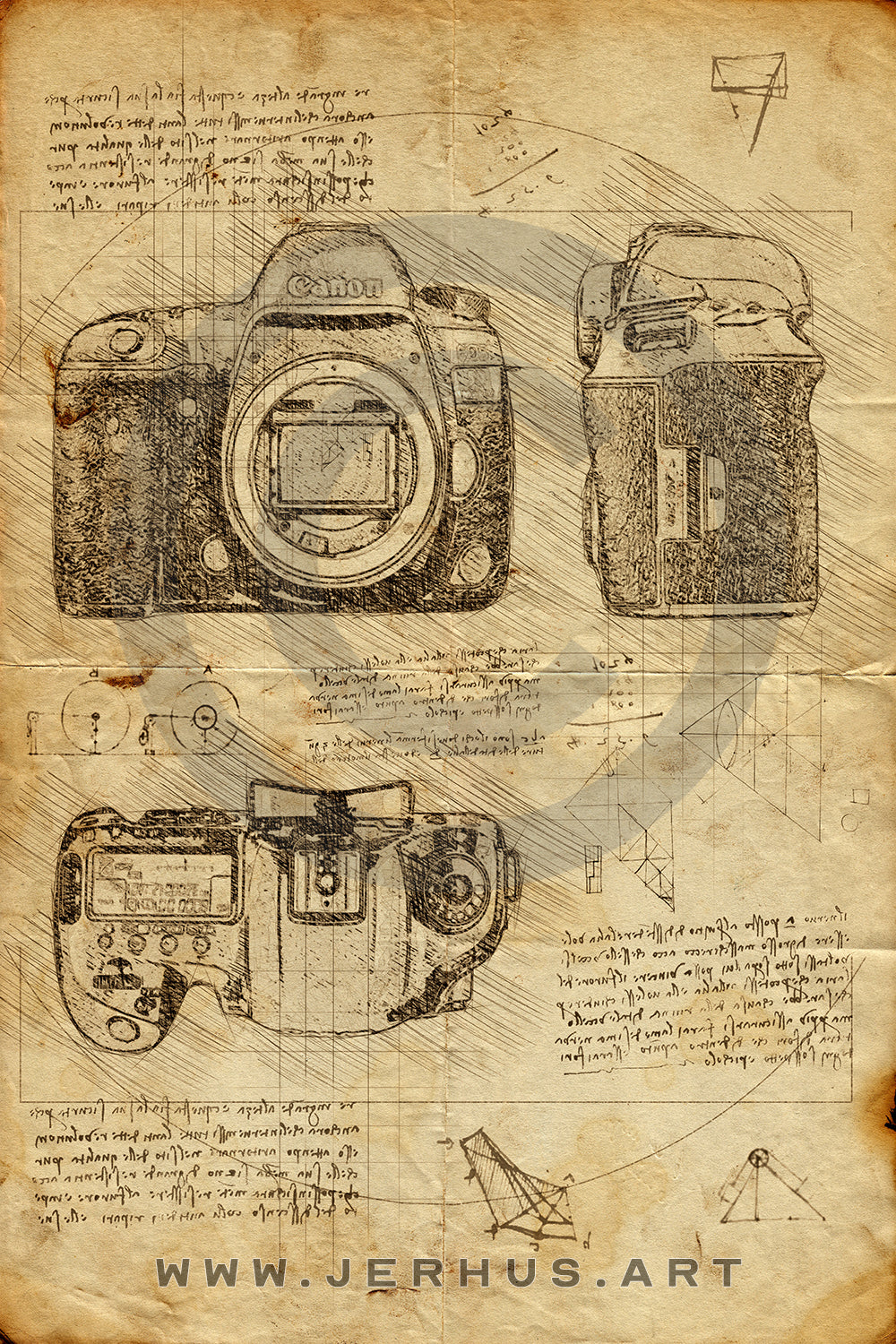 Canon Eos 5D Mark IV I- Da Vinci Style