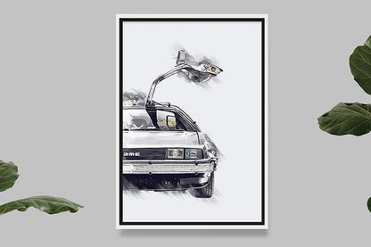 Delorean Dmc-12 - Back To The Future - Vehicles