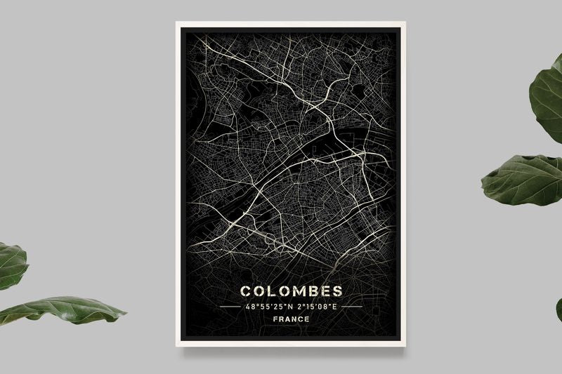 Colombes - Carte Noir et Blanc