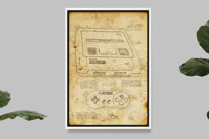 Nintendo Super NES - Da Vinci Style