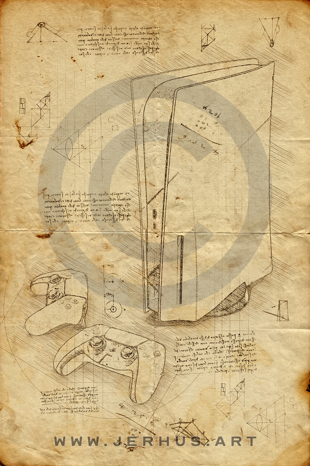 Sony PS5 - Da Vinci Style