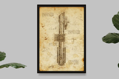 Lightsaber - Star Wars - Da Vinci Style