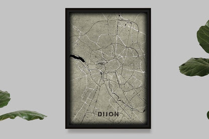 Dijon - Western Map