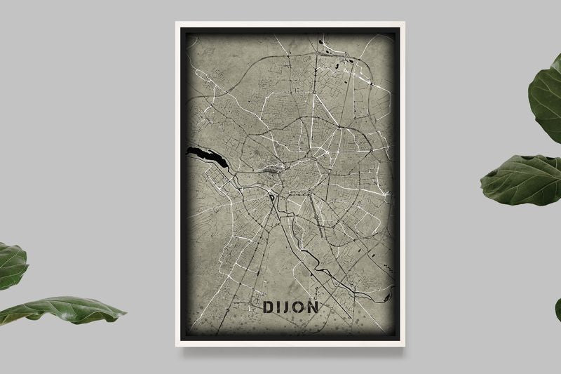 Dijon - Western Map