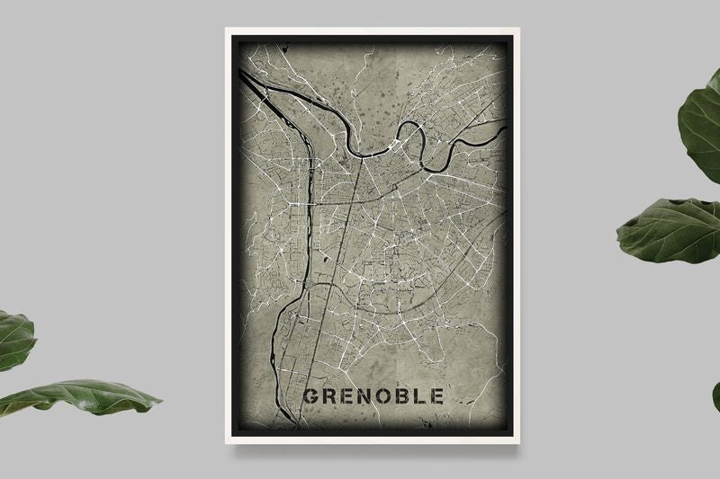 Grenoble - Carte Western
