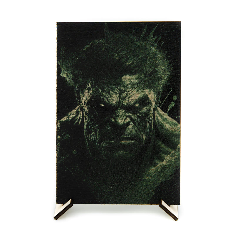 Hulk - Marvel - Gravure en bois