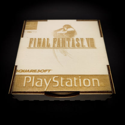 Set of 4 Final Fantasy 8 coasters with wooden box