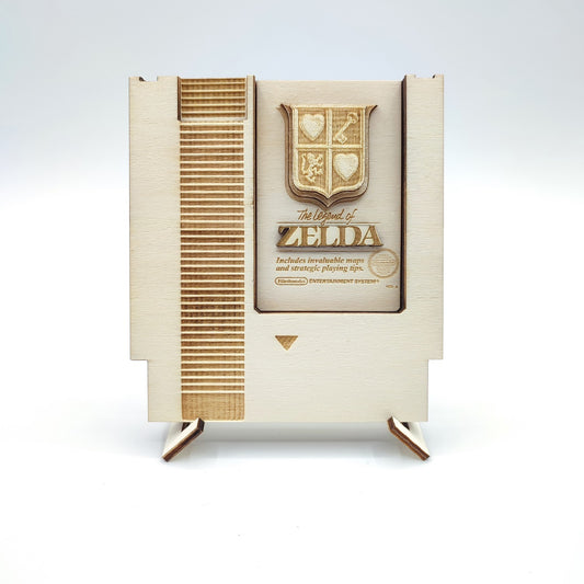 The legend of Zelda - Cartouche Nes en Bois