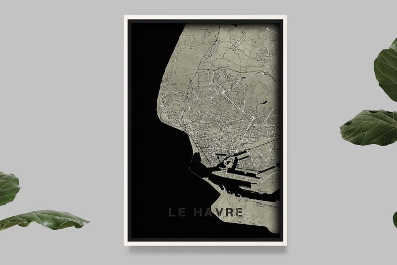 Le Havre - Western Map