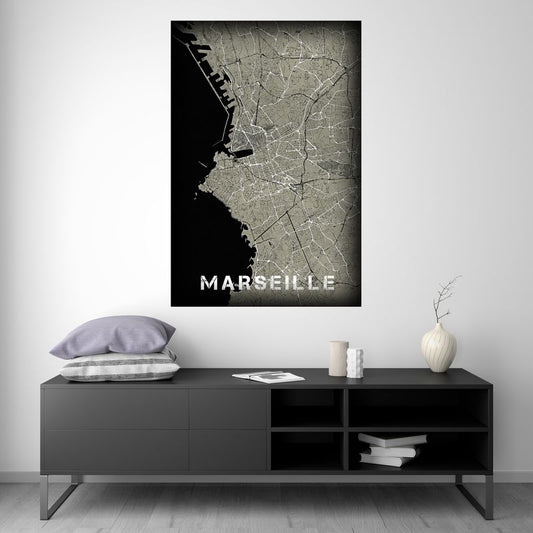 Marseille - Carte Western