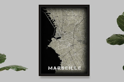 Marseille - Western Map