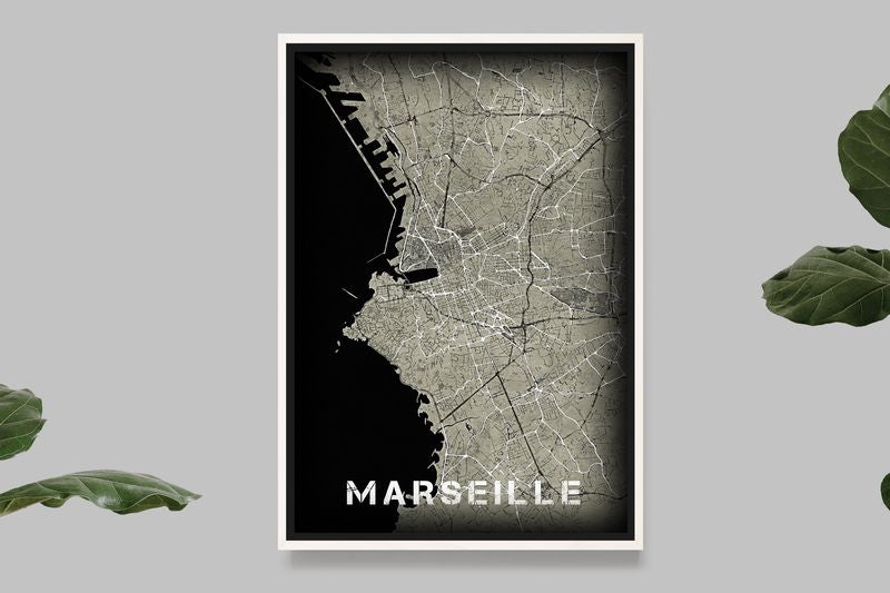 Marseille - Carte Western