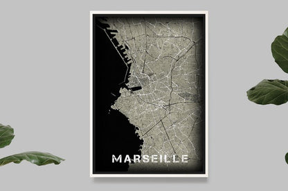 Marseille - Western Map