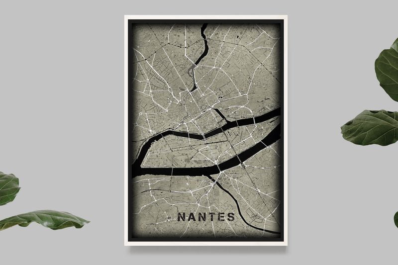 Nantes - Carte Western