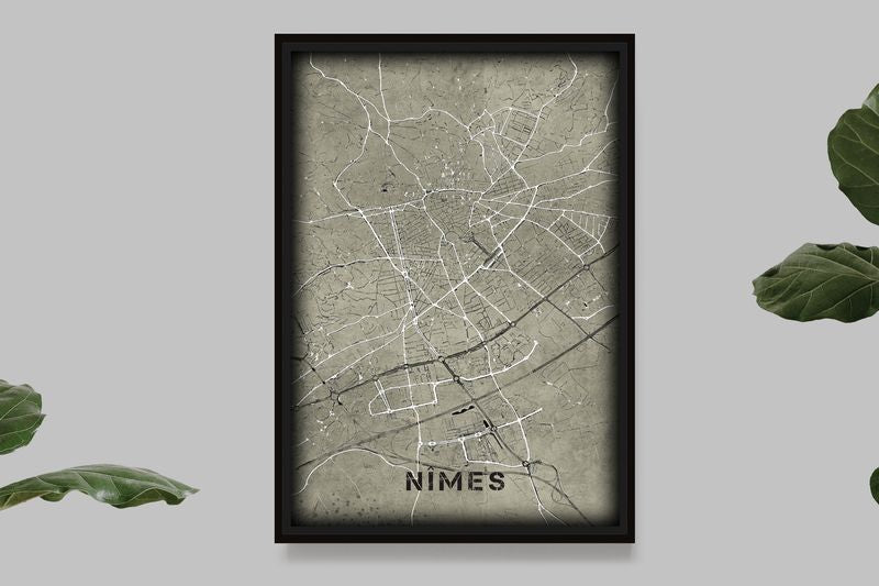 Nimes - Western Map