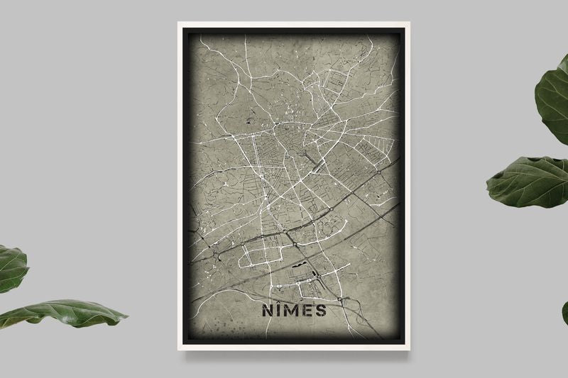 Nîmes - Carte Western