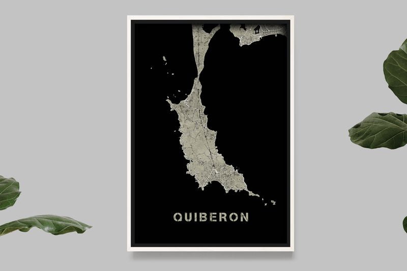 Quiberon - Western Map