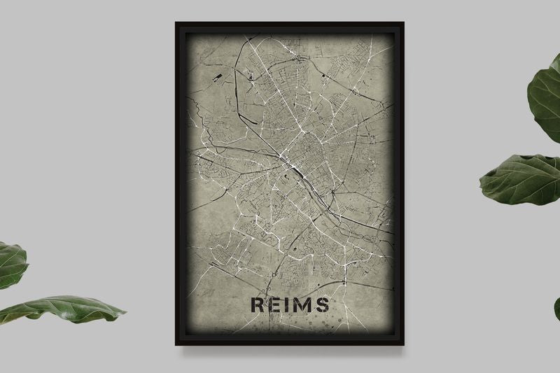 Reims - Carte Western