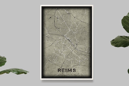 Reims - Western Map