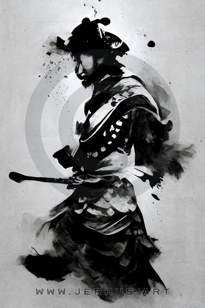 Samourai I - Asian Art - Artwork