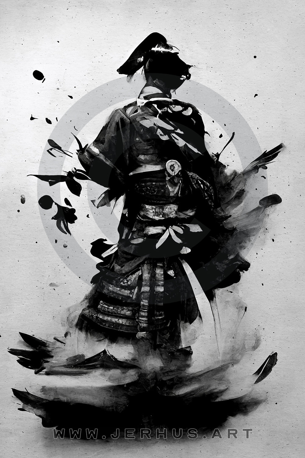 Samurai III - Asian Art - Artwork