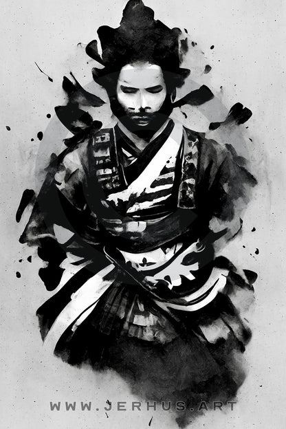 Samurai IV - Asian Art - Artwork