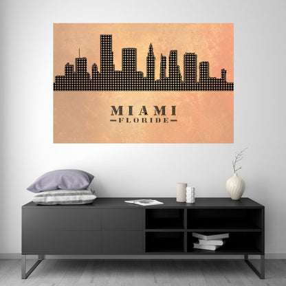 Miami - City Skyline