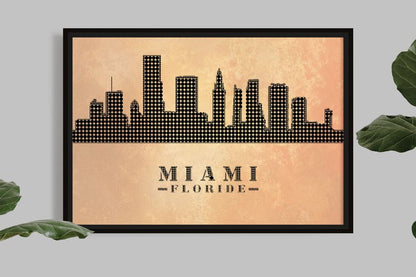 Miami - City Skyline