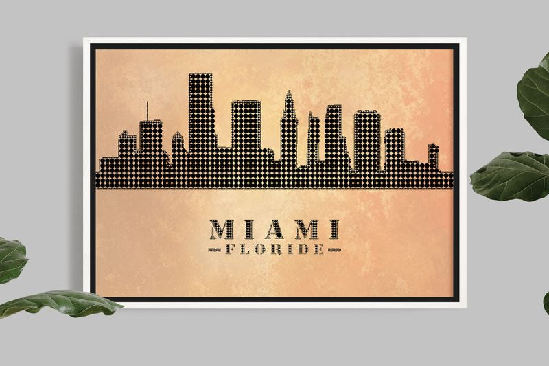 Miami - City Skyline