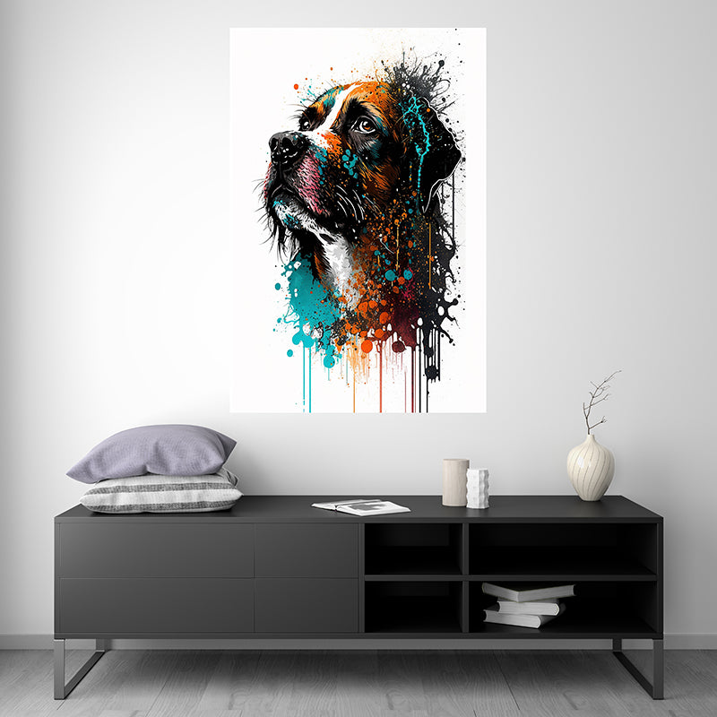Dog I - Splash Paint