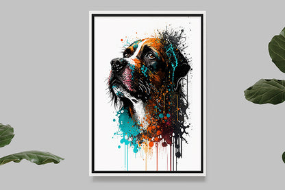 Dog I - Splash Paint