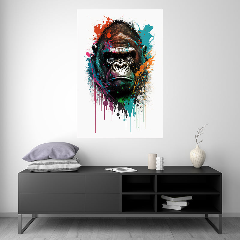 Gorille I - Splash Paint